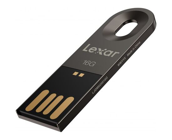USB флеш накопитель Lexar 16GB JumpDrive M25 Titanium Gray USB 2.0 (LJDM025016G-BNQNG), изображение 3 USB флеш накопитель Lexar 16GB JumpDrive M25 Titanium Gray USB 2.0 (LJDM025016G-BNQNG), изображение 3