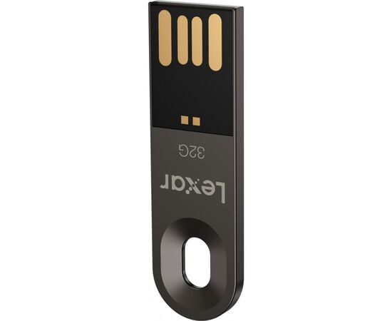 USB флеш накопитель Lexar 32GB JumpDrive M25 Titanium Gray USB 2.0 (LJDM025032G-BNQNG), изображение 5 USB флеш накопитель Lexar 32GB JumpDrive M25 Titanium Gray USB 2.0 (LJDM025032G-BNQNG), изображение 5