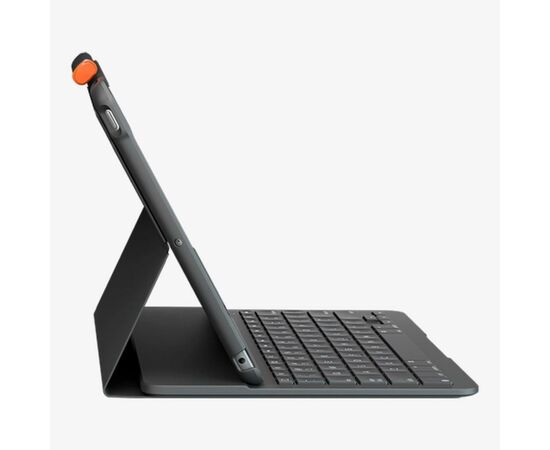 Чехол для планшета Logitech Slim Folio for iPad (7th generation) - GRAPHITE - RUS - BT - (L920-009652), изображение 2 Чехол для планшета Logitech Slim Folio for iPad (7th generation) - GRAPHITE - RUS - BT - (L920-009652), изображение 2