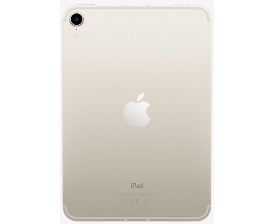 Планшет Apple iPad mini 2021 Wi-Fi + LTE 256GB, Starlight (MK8H3RK/A), изображение 2 Планшет Apple iPad mini 2021 Wi-Fi + LTE 256GB, Starlight (MK8H3RK/A), изображение 2