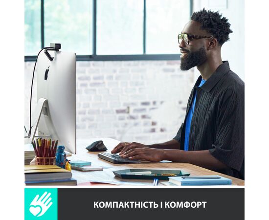 Клавиатура Logitech MX Keys Mini Wireless Illuminated Graphite (920-010501), изображение 3 Клавиатура Logitech MX Keys Mini Wireless Illuminated Graphite (920-010501), изображение 3