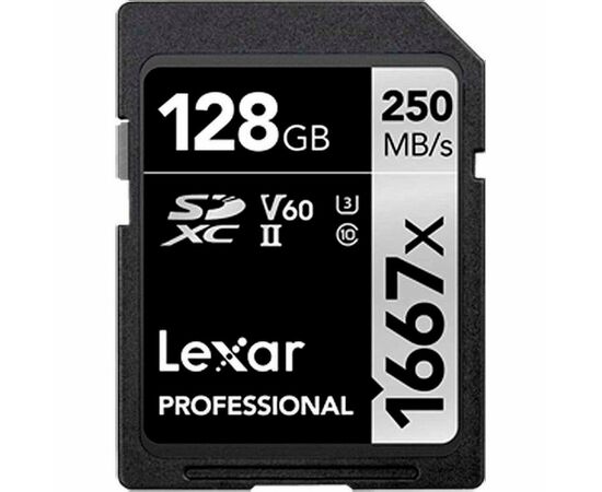 Карта памяти Lexar 128GB SDHC class 10 UHS-II 1667x (LSD128CB1667) Карта памяти Lexar 128GB SDHC class 10 UHS-II 1667x (LSD128CB1667)