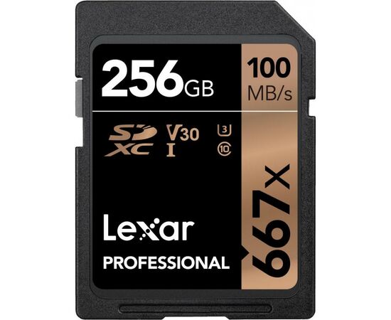 Карта памяти Lexar 256GB SDXC class 10 UHS-I U3 V30 667x Professional (LSD256B667) Карта памяти Lexar 256GB SDXC class 10 UHS-I U3 V30 667x Professional (LSD256B667)
