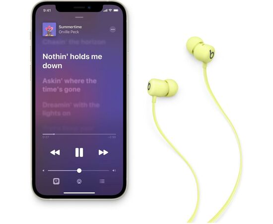 Наушники Beats Flex All-Day Wireless Yuzu Yellow (MYMD2ZM/A), изображение 8 Наушники Beats Flex All-Day Wireless Yuzu Yellow (MYMD2ZM/A), изображение 8