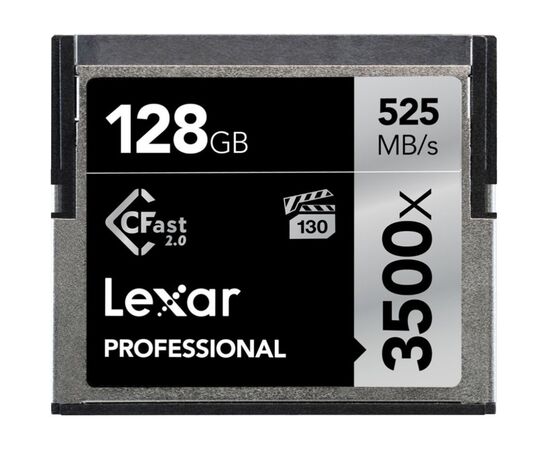 Карта памяти Lexar 128GB Compact Flash 3500x Professional (LC128CRBEU3500) Карта памяти Lexar 128GB Compact Flash 3500x Professional (LC128CRBEU3500)
