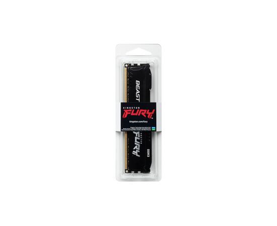 Модуль памяти для компьютера DDR3 8GB 1866 MHz Fury Beast Black Kingston Fury (ex.HyperX) (KF318C10BB/8), изображение 5 Модуль памяти для компьютера DDR3 8GB 1866 MHz Fury Beast Black Kingston Fury (ex.HyperX) (KF318C10BB/8), изображение 5