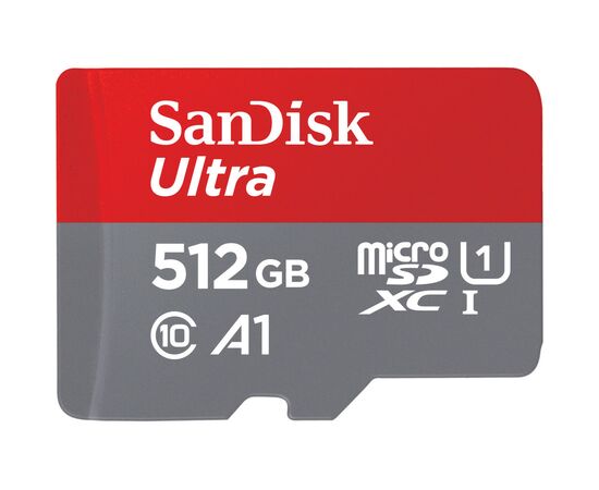 Карта памяти SanDisk 512GB microSDXC UHS-I Ultra A1 (SDSQUA4-512G-GN6MN) Карта памяти SanDisk 512GB microSDXC UHS-I Ultra A1 (SDSQUA4-512G-GN6MN)