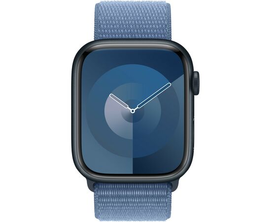 Ремешок для смарт-часов Apple 45mm Winter Blue Sport Loop (MT5H3ZM/A), изображение 3 Ремешок для смарт-часов Apple 45mm Winter Blue Sport Loop (MT5H3ZM/A), изображение 3