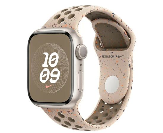 Ремешок для смарт-часов Apple 41mm Desert Stone Nike Sport Band - S/M (MUUQ3ZM/A), изображение 4 Ремешок для смарт-часов Apple 41mm Desert Stone Nike Sport Band - S/M (MUUQ3ZM/A), изображение 4