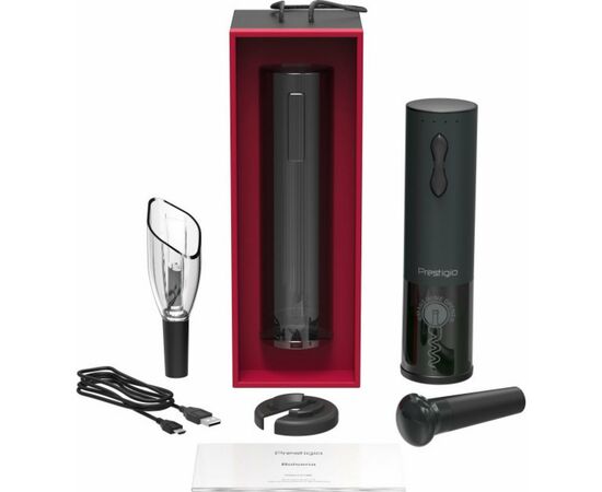 Штопор Prestigio Bolsena Smart Wine Opener (PWO101BK), изображение 10 Штопор Prestigio Bolsena Smart Wine Opener (PWO101BK), изображение 10