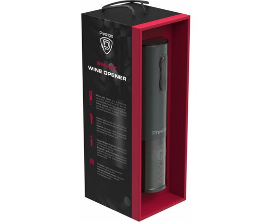 Штопор Prestigio Bolsena Smart Wine Opener (PWO101BK), изображение 7 Штопор Prestigio Bolsena Smart Wine Opener (PWO101BK), изображение 7