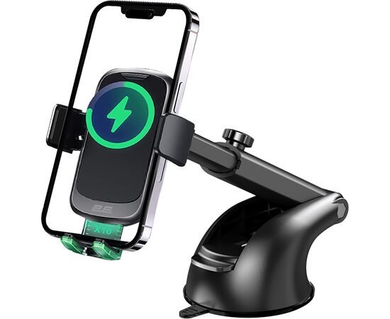 Універсальний автотримач 2E 4.7-7", Wireless Qi 15W, USB-A/QC/3.0/30W, USB-С/PD/30W (2E-WCQ01-10), зображення 6 Універсальний автотримач 2E 4.7-7", Wireless Qi 15W, USB-A/QC/3.0/30W, USB-С/PD/30W (2E-WCQ01-10), зображення 6