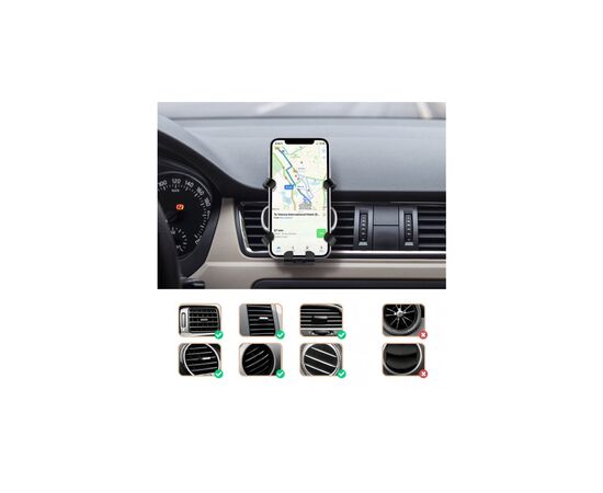 Універсальний автотримач Ugreen LP228 4.7-7.2" (80871), зображення 5 Універсальний автотримач Ugreen LP228 4.7-7.2" (80871), зображення 5