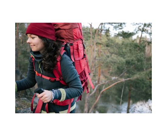 Рюкзак туристический Tramp Floki 50+10л red (UTRP-046-red), изображение 7 Рюкзак туристический Tramp Floki 50+10л red (UTRP-046-red), изображение 7