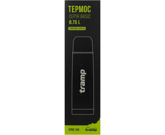 Термос Tramp Basic 0,75 л black (UTRC-104-black), изображение 6 Термос Tramp Basic 0,75 л black (UTRC-104-black), изображение 6