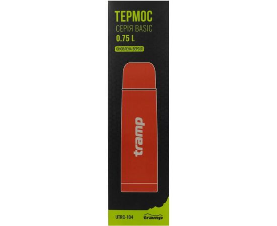 Термос Tramp Basic 0,75 л red (UTRC-104-red), изображение 6 Термос Tramp Basic 0,75 л red (UTRC-104-red), изображение 6