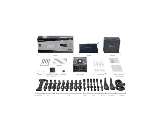 Блок питания Seasonic 1600W (PRIME TX 1600-ATX31), изображение 11 Блок питания Seasonic 1600W (PRIME TX 1600-ATX31), изображение 11