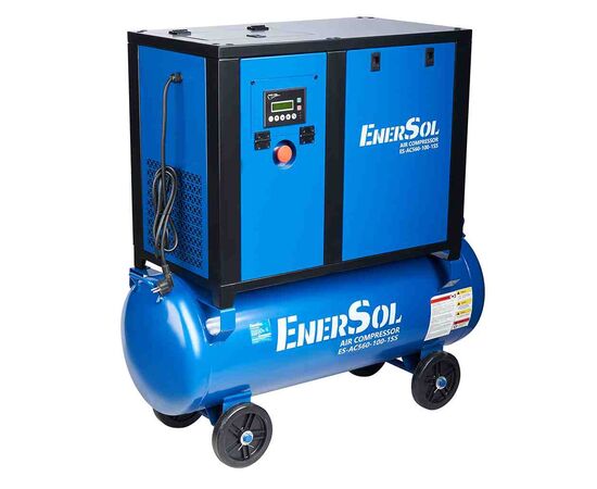 Компрессор Enersol винтовой ES-AC560-100-1SS, 560 л/мин, 3 кВт, 119.0 кг (ES-AC560-100-1SS), изображение 3 Компрессор Enersol винтовой ES-AC560-100-1SS, 560 л/мин, 3 кВт, 119.0 кг (ES-AC560-100-1SS), изображение 3