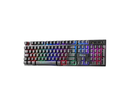 Клавіатура Xtrike ME KB-280 RGB Black (KB-280), зображення 2 Клавіатура Xtrike ME KB-280 RGB Black (KB-280), зображення 2