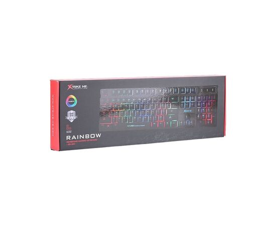 Клавіатура Xtrike ME KB-280 RGB Black (KB-280), зображення 4 Клавіатура Xtrike ME KB-280 RGB Black (KB-280), зображення 4