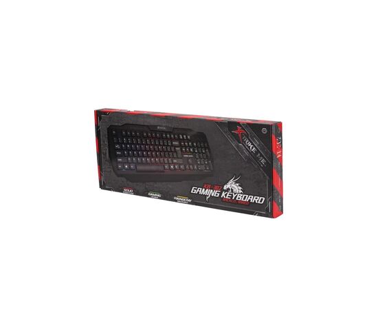 Клавіатура Xtrike ME KB-302 RGB Black (KB-302), зображення 3 Клавіатура Xtrike ME KB-302 RGB Black (KB-302), зображення 3