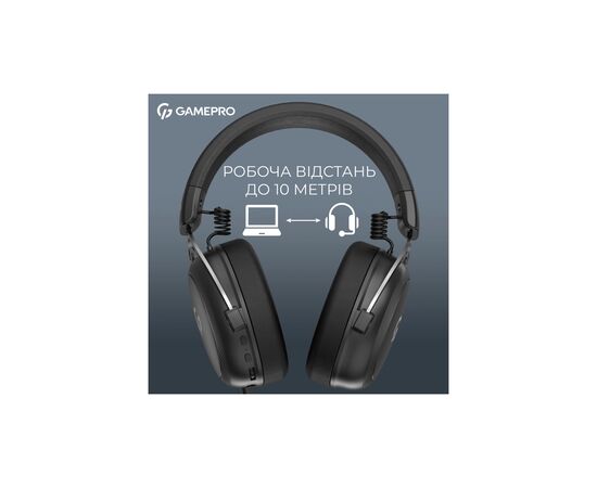 Наушники GamePro Asgard Skald 4-Mode Black (HSW160B), изображение 8 Наушники GamePro Asgard Skald 4-Mode Black (HSW160B), изображение 8