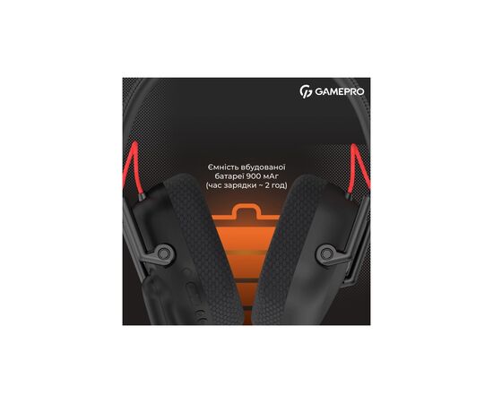 Наушники GamePro Genesis Mercury Pro 3-Mode Black (HSW120B), изображение 7 Наушники GamePro Genesis Mercury Pro 3-Mode Black (HSW120B), изображение 7
