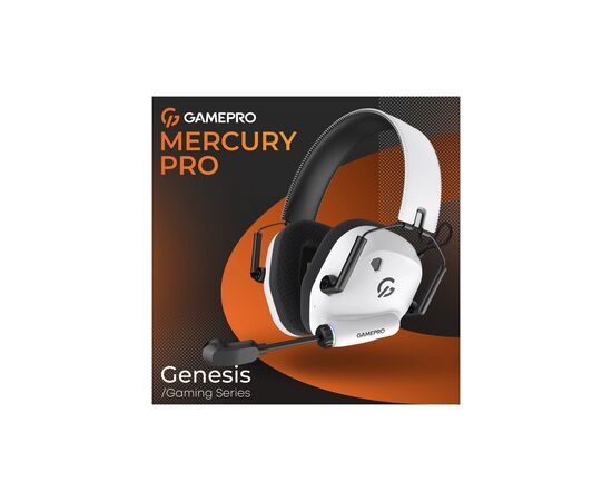 Наушники GamePro Genesis Mercury Pro 3-Mode White (HSW120W), изображение 6 Наушники GamePro Genesis Mercury Pro 3-Mode White (HSW120W), изображение 6