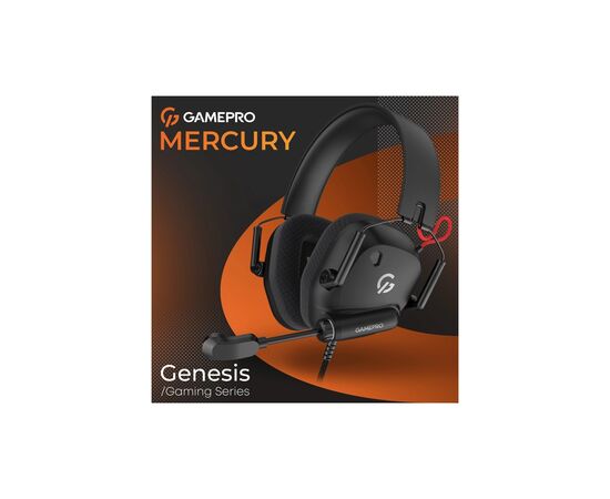 Наушники GamePro Genesis Mercury USB Black (HS120B), изображение 8 Наушники GamePro Genesis Mercury USB Black (HS120B), изображение 8