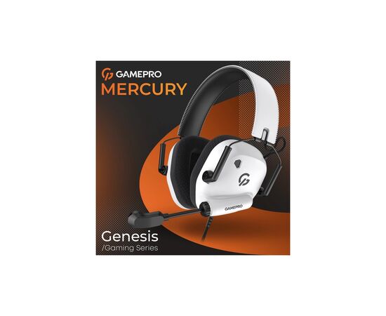 Наушники GamePro Genesis Mercury USB White (HS120W), изображение 8 Наушники GamePro Genesis Mercury USB White (HS120W), изображение 8