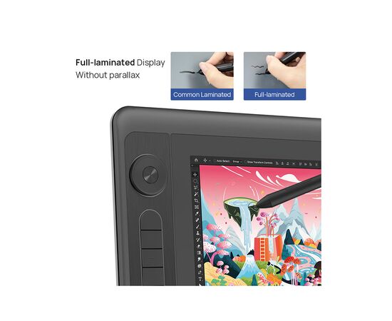 Графический планшет Parblo Coast 12 Pro Gen2 (COAST12PROG2), изображение 10 Графический планшет Parblo Coast 12 Pro Gen2 (COAST12PROG2), изображение 10