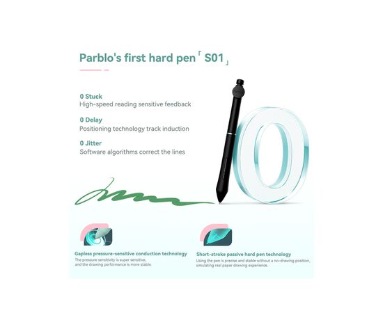 Графический планшет Parblo Coast 12 Pro Gen2 (COAST12PROG2), изображение 9 Графический планшет Parblo Coast 12 Pro Gen2 (COAST12PROG2), изображение 9