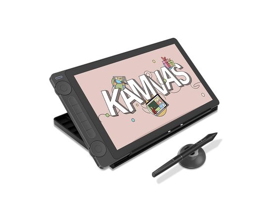Графічний планшет Huion Kamvas 13 Gen 3 Black + рукавичка (GS1333), зображення 2 Графічний планшет Huion Kamvas 13 Gen 3 Black + рукавичка (GS1333), зображення 2