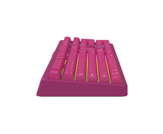 Клавіатура Canyon Fortnax Bluetooth/Wireless/ USB UA Pink (CND-SKBW2), зображення 6 Клавіатура Canyon Fortnax Bluetooth/Wireless/ USB UA Pink (CND-SKBW2), зображення 6