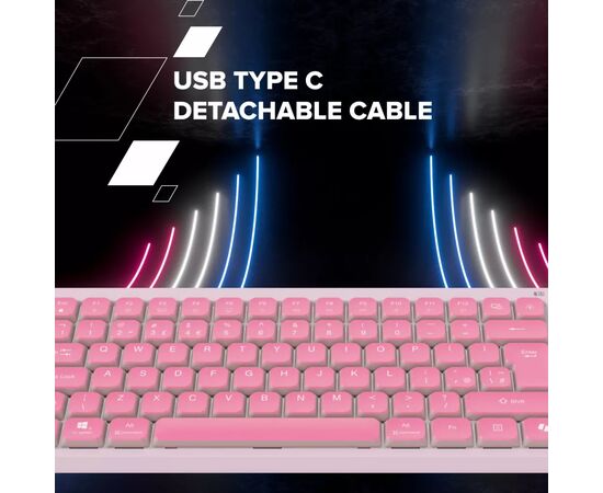 Клавіатура Canyon OnType 10 TKL Mechanical Silent Low-profile USB UA Green (CNS-HKB10GR), зображення 11 Клавіатура Canyon OnType 10 TKL Mechanical Silent Low-profile USB UA Green (CNS-HKB10GR), зображення 11