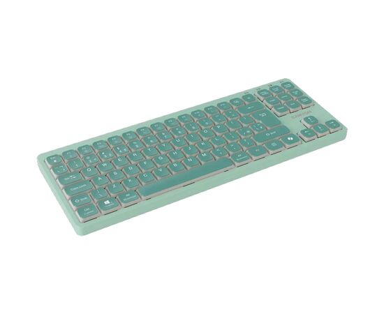 Клавіатура Canyon OnType 10 TKL Mechanical Silent Low-profile USB UA Green (CNS-HKB10GR), зображення 3 Клавіатура Canyon OnType 10 TKL Mechanical Silent Low-profile USB UA Green (CNS-HKB10GR), зображення 3