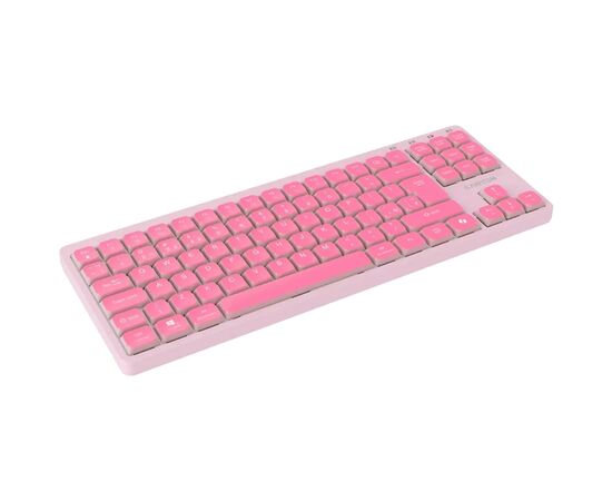 Клавіатура Canyon OnType 10 TKL Mechanical Silent Low-profile USB UA Pink (CNS-HKB10P), зображення 3 Клавіатура Canyon OnType 10 TKL Mechanical Silent Low-profile USB UA Pink (CNS-HKB10P), зображення 3
