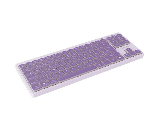 Клавіатура Canyon OnType 10 TKL Mechanical Silent Low-profile USB UA Violet (CNS-HKB10V), зображення 3 Клавіатура Canyon OnType 10 TKL Mechanical Silent Low-profile USB UA Violet (CNS-HKB10V), зображення 3
