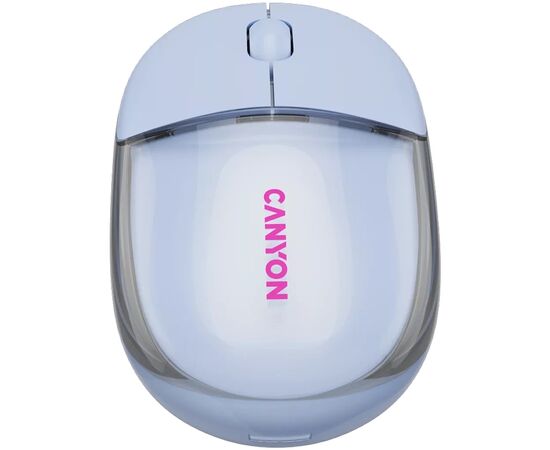 Мышка Canyon OnClick 24 Wireless Blue (CNS-CMSW24BL), изображение 2 Мышка Canyon OnClick 24 Wireless Blue (CNS-CMSW24BL), изображение 2