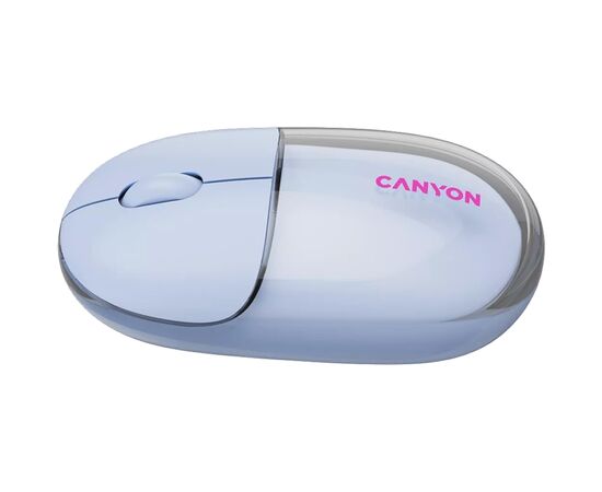 Мышка Canyon OnClick 24 Wireless Blue (CNS-CMSW24BL), изображение 4 Мышка Canyon OnClick 24 Wireless Blue (CNS-CMSW24BL), изображение 4