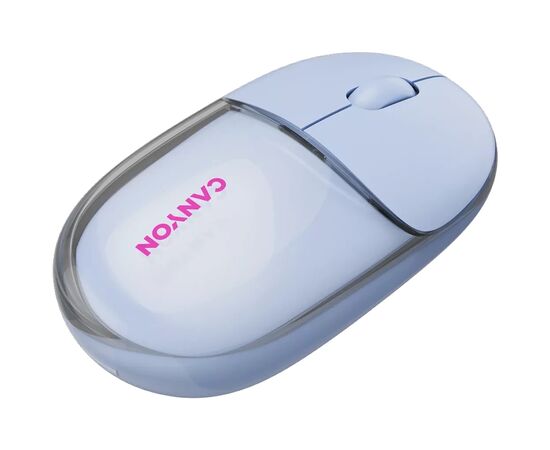 Мышка Canyon OnClick 24 Wireless Blue (CNS-CMSW24BL), изображение 6 Мышка Canyon OnClick 24 Wireless Blue (CNS-CMSW24BL), изображение 6