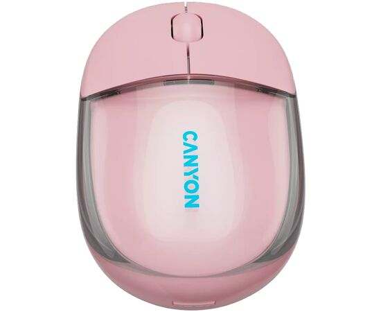 Мышка Canyon OnClick 24 Wireless Pink (CNS-CMSW24P), изображение 2 Мышка Canyon OnClick 24 Wireless Pink (CNS-CMSW24P), изображение 2
