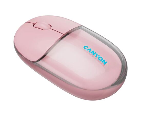 Мышка Canyon OnClick 24 Wireless Pink (CNS-CMSW24P), изображение 3 Мышка Canyon OnClick 24 Wireless Pink (CNS-CMSW24P), изображение 3