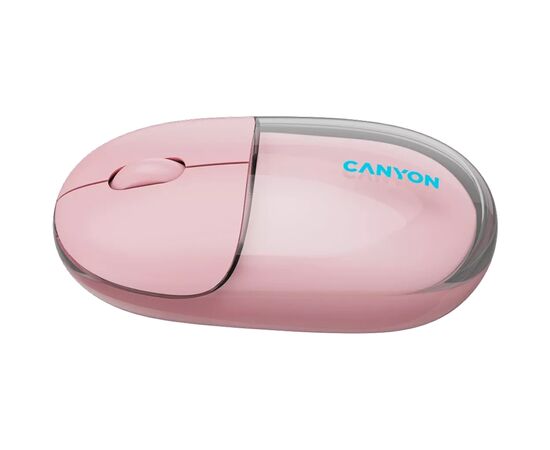 Мышка Canyon OnClick 24 Wireless Pink (CNS-CMSW24P), изображение 4 Мышка Canyon OnClick 24 Wireless Pink (CNS-CMSW24P), изображение 4