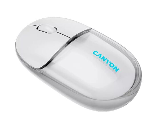 Мышка Canyon OnClick 24 Wireless White (CNS-CMSW24W), изображение 3 Мышка Canyon OnClick 24 Wireless White (CNS-CMSW24W), изображение 3