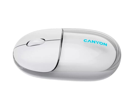 Мышка Canyon OnClick 24 Wireless White (CNS-CMSW24W), изображение 4 Мышка Canyon OnClick 24 Wireless White (CNS-CMSW24W), изображение 4