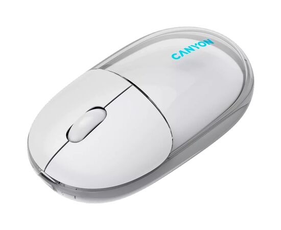 Мышка Canyon OnClick 24 Wireless White (CNS-CMSW24W), изображение 5 Мышка Canyon OnClick 24 Wireless White (CNS-CMSW24W), изображение 5