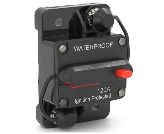 Автоматический выключатель Voltronic Waterproof 120A (12-48-120-GG-CB5) Автоматический выключатель Voltronic Waterproof 120A (12-48-120-GG-CB5)