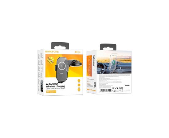 Универсальный автодержатель BOROFONE BH206, Black, Box (35061 / BH206), изображение 5 Универсальный автодержатель BOROFONE BH206, Black, Box (35061 / BH206), изображение 5