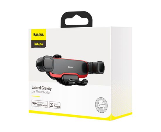 Універсальний автотримач Baseus Mr Hui Gravity Car Mount Black (SUYL-HU01), зображення 6 Універсальний автотримач Baseus Mr Hui Gravity Car Mount Black (SUYL-HU01), зображення 6